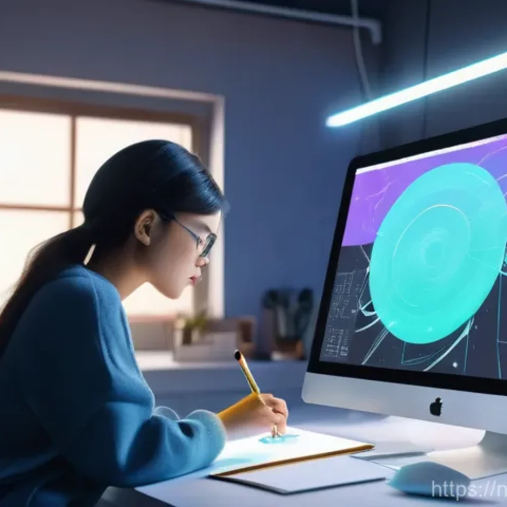 제약 기반 창의성의 윤리적 측면 - **Prompt 1: AI as a Creative Muse in a Digital Art Studio**
"A vibrant, high-energy digital art ...