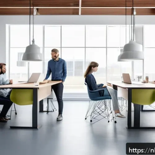 Home 30 제약 기반 창의성을 위한 혁신적 사고의 중요성 - A modern Dutch design studio scene showing a diverse team of creative professionals working within s...