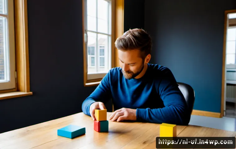 Home 17 제약 기반 창의성의 작동 원리 - Photorealistic creative workshop in a bright Dutch canal-house studio, a thoughtful adult designer a...